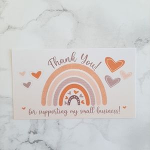♥️ 5x25 / 50 Thank You Cards